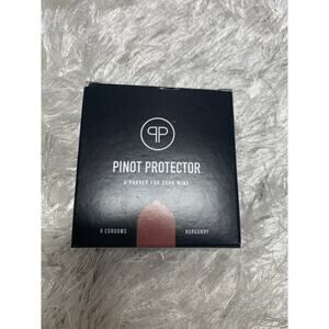 Pinot Protector Rubber for your Wine Bottle New in Box Set 6